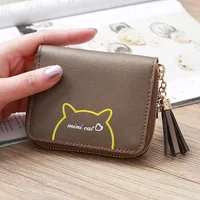 Korean Short Cute Printing Wallet Wholesale sku image 8