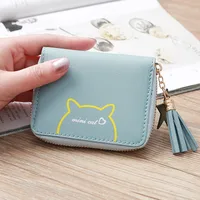 Korean Short Cute Printing Wallet Wholesale sku image 10