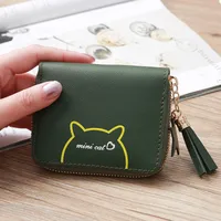 Korean Short Cute Printing Wallet Wholesale sku image 3