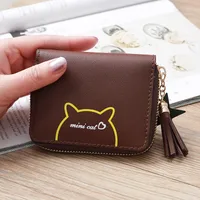 Korean Short Cute Printing Wallet Wholesale sku image 4