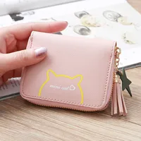 Korean Short Cute Printing Wallet Wholesale sku image 5