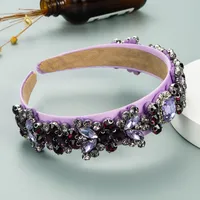 New Baroque Retro Rhinestones Hairband main image 3