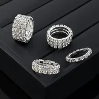 Wholesale Multi-drain Diamond Elastic Ring main image 1