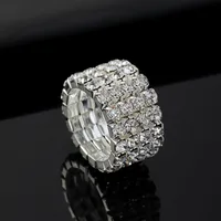 Wholesale Multi-drain Diamond Elastic Ring main image 3