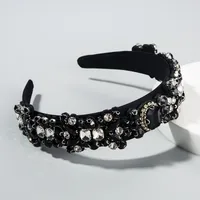 New Baroque Retro Rhinestones Hairband sku image 4