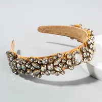 New Baroque Retro Rhinestones Hairband sku image 7