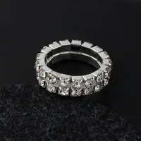 Wholesale Multi-drain Diamond Elastic Ring sku image 1