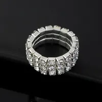 Wholesale Multi-drain Diamond Elastic Ring sku image 2