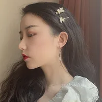 Retro Inlaid Rhinestone Zircon Geometry Earrings main image 4