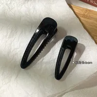Korean Fashion Transparent Hair Clip Set sku image 6