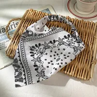 Simple Wide Elastic Triangle Scarf Headband sku image 1