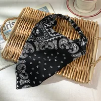 Simple Wide Elastic Triangle Scarf Headband sku image 2