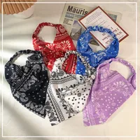 Simple Wide Elastic Triangle Scarf Headband main image 2