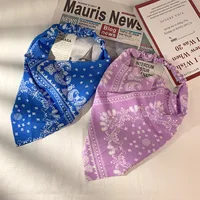 Simple Wide Elastic Triangle Scarf Headband main image 3