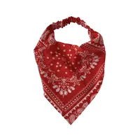 Simple Wide Elastic Triangle Scarf Headband main image 5