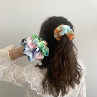 Summer Hair Tie Lightly Cooked Monet Hair Scrunchies main image 4