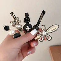 Fashion Retro Bear Flower Hairpin Set main image 3