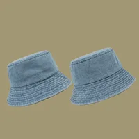 Korean Sunshade Solid Color Cowboy Fisherman Hat main image 2