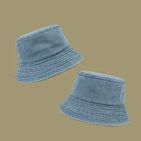 Korean Sunshade Solid Color Cowboy Fisherman Hat main image 3