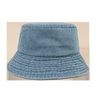 Korean Sunshade Solid Color Cowboy Fisherman Hat main image 5