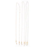 Fashion Geometric Beads Pearl Glasses Chain main image 5