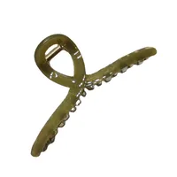 Korean Style Jelly Color Resin Hair Clip main image 5