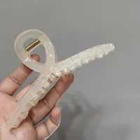 Korean Style Jelly Color Resin Hair Clip sku image 1