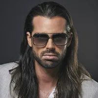 Fashion Style Simple Large Square Frame Sunglasses main image 1