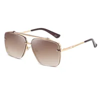 Fashion Style Simple Large Square Frame Sunglasses main image 5