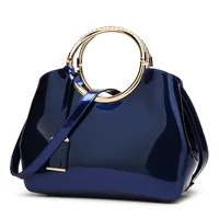 Large Pu Leather Fashion Dome Bag Handbag main image 1