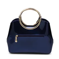 Large Pu Leather Fashion Dome Bag Handbag main image 3