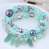 Fashion New Crushed Stone Multi-layer Women's Bracelet main image 6