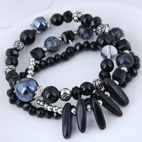 Fashion New Crushed Stone Multi-layer Women's Bracelet sku image 4