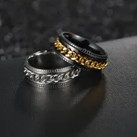 Wholesale Jewelry Fashion Letter 201 Stainless Steel Chain Gold Plated main image 9