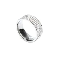 Wholesale Jewelry Fashion Letter 201 Stainless Steel Rhinestones Gold Plated main image 4
