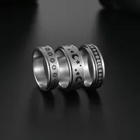 Wholesale Jewelry Ethnic Style Round 304 Stainless Steel No Inlaid main image 2