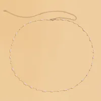 Retro Imitation Pearl Round Bead Chain Single-layer Waist Chain main image 2