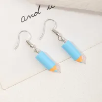 Fashion Cute Pencil Earrings Wholesale sku image 2