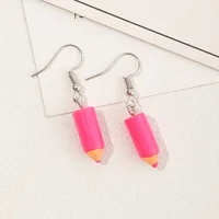 Fashion Cute Pencil Earrings Wholesale sku image 4
