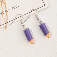 Fashion Cute Pencil Earrings Wholesale sku image 5