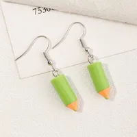 Fashion Cute Pencil Earrings Wholesale main image 4