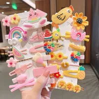 Korean Style Cartoon Flower Children's Hair Clip main image 1