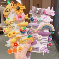 Korean Style Cartoon Flower Children's Hair Clip main image 2