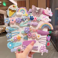 Korean Style Cartoon Flower Children's Hair Clip main image 4