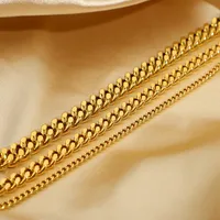 Simple Style Geometric 304 Stainless Steel Anklet Necklace In Bulk main image 3