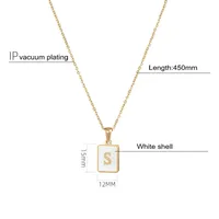 Wholesale Jewelry Simple Style Letter Stainless Steel Plating Necklace main image 4