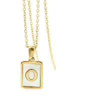 Wholesale Jewelry Simple Style Letter Stainless Steel Plating Necklace main image 5