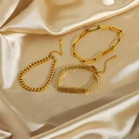 Simple Style Geometric Gold Plated Necklace main image 1