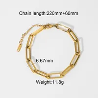 Simple Style Geometric Gold Plated Necklace sku image 12