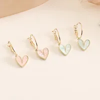 Wholesale Fashion Multicolor Heart-shaped Earrings main image 3
